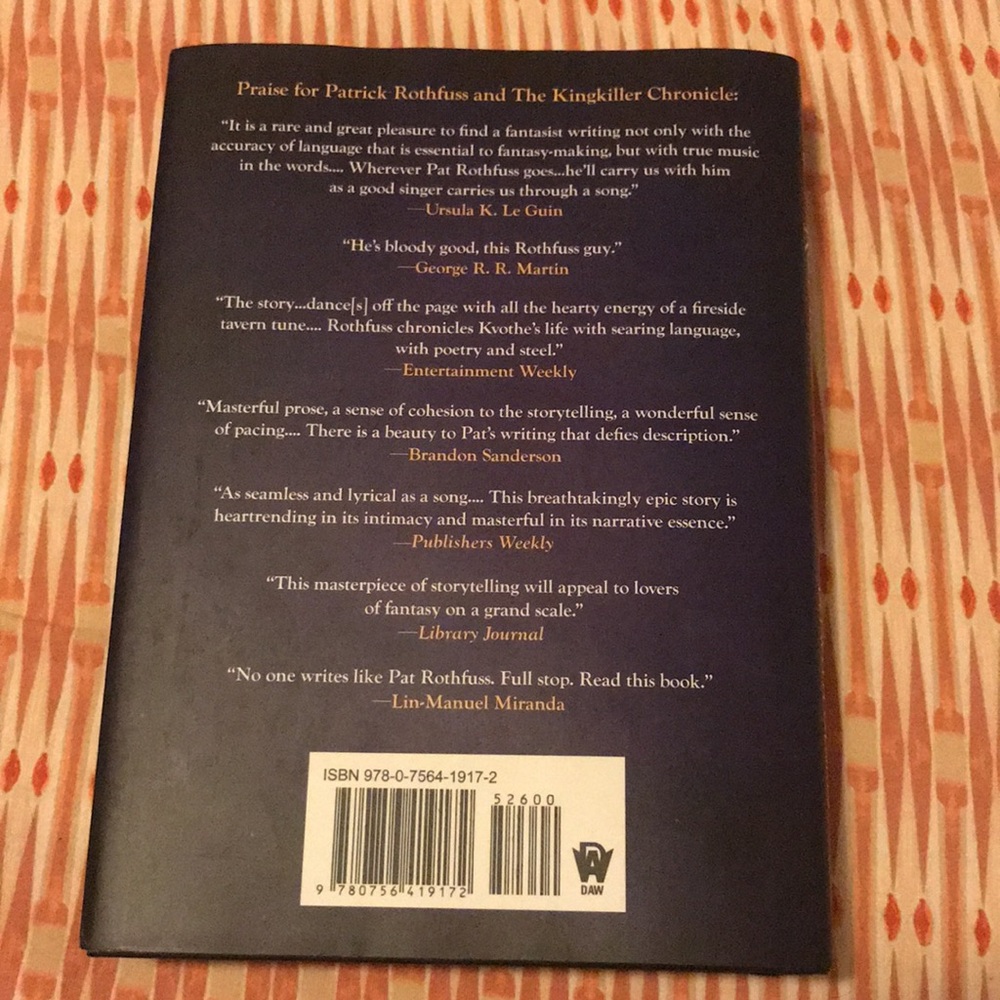 🌙The Narrow Road Between Desires by Patrick Rothfuss (Hardcover)🌙 - Picture 3 of 4